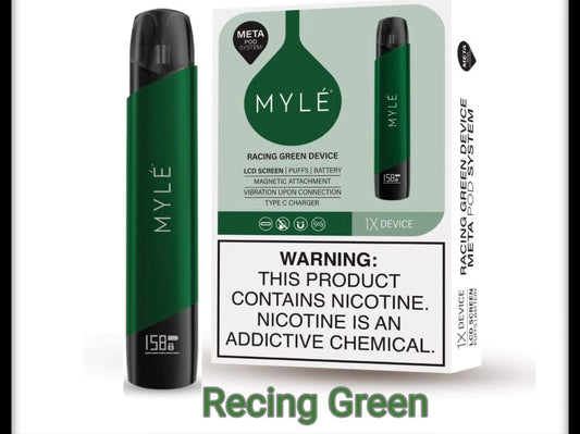 What Do New Vapers Need to Know About MYLE META V5 Racing Green in Dubai?
