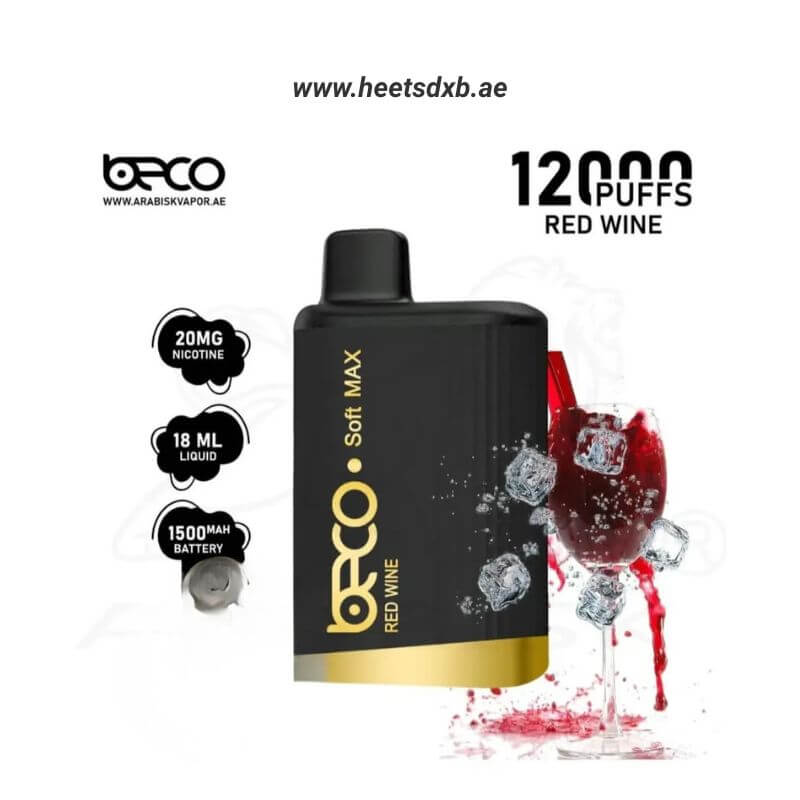 Beco Soft Max 12000 Puffs 20MG Nicotine Red Wine