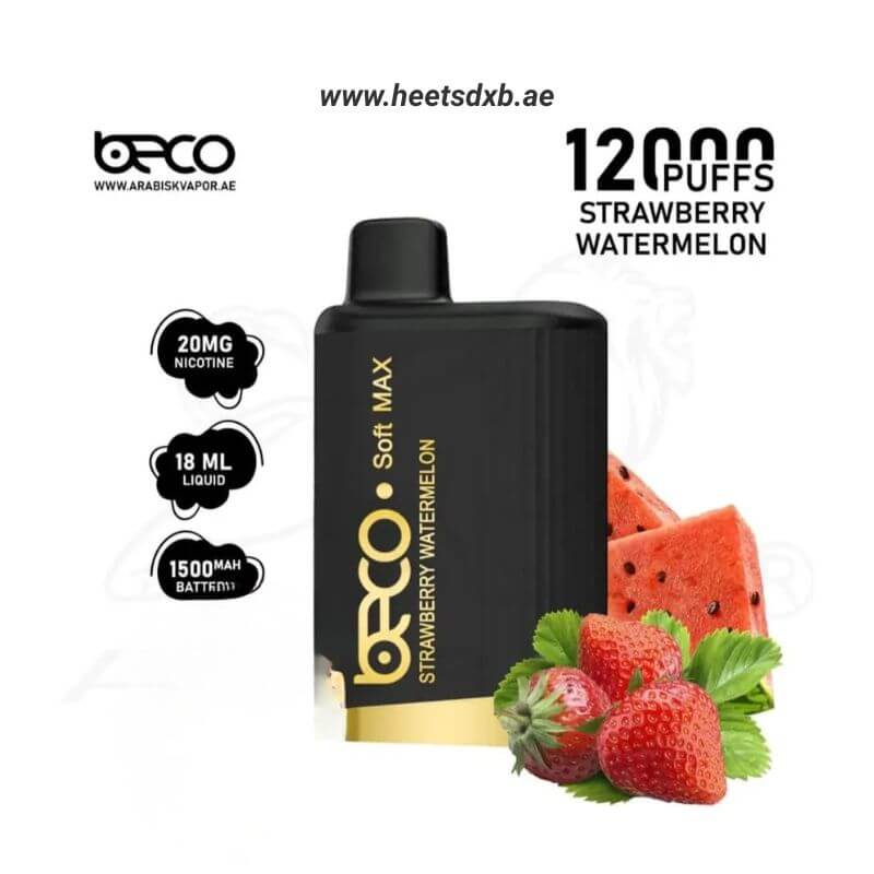 Beco Soft Max 12000 Puffs 20MG Nicotine Strawberry Watermelon
