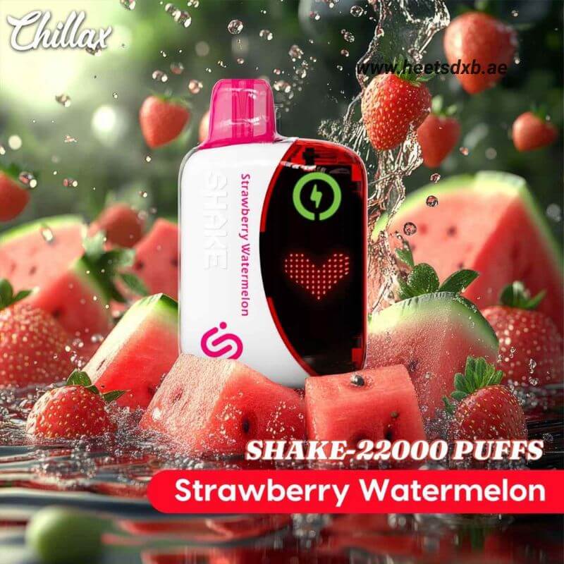 CHILLAX Shake 22000 Puffs Disposable Vape in Dubai Strawberry Watermelon