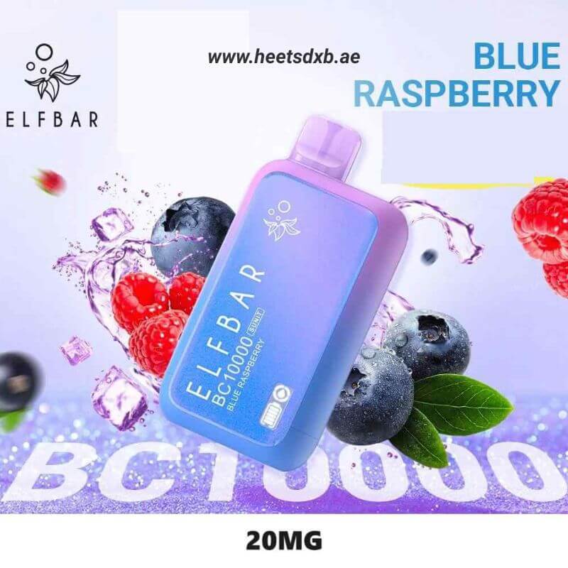 ELF BAR 10000 Puffs 2%-20mg Nicotine Blue Raspberry