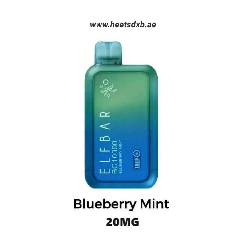 ELF BAR 10000 Puffs 2%-20mg Nicotine Blueberry Mint