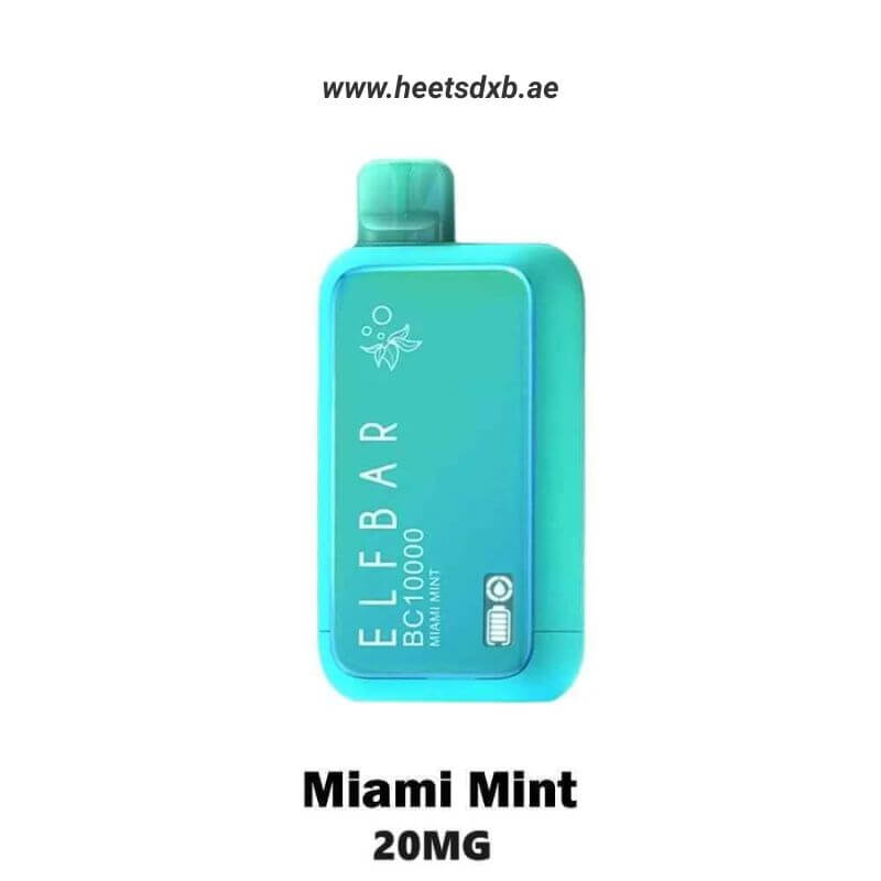 ELF BAR 10000 Puffs 2%-20mg Nicotine Miami Mint