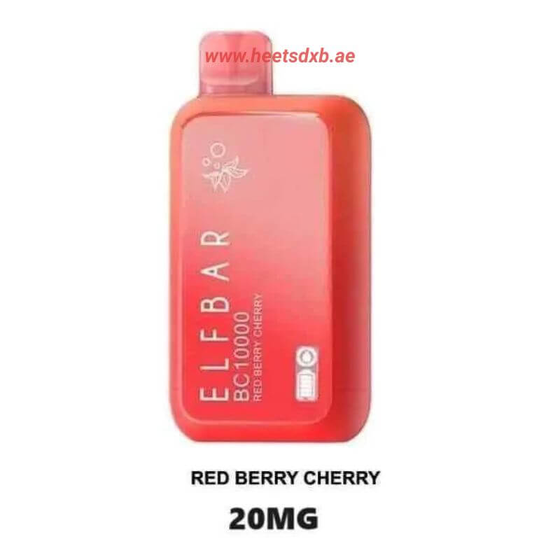 ELF BAR 10000 Puffs 2%-20mg Nicotine Red Berry Cherry