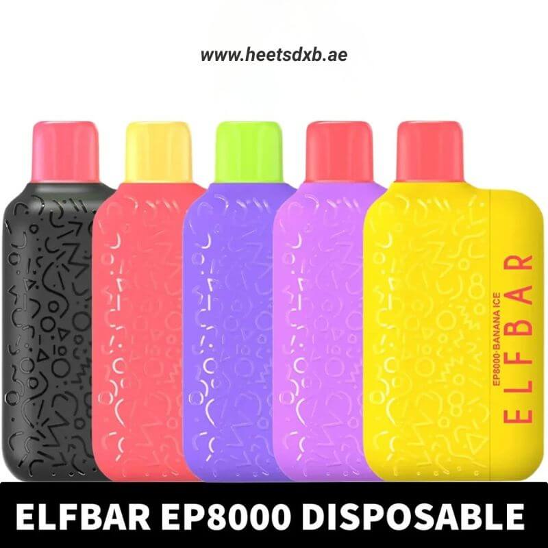 ELF BAR EP8000 Puffs 20MG & 50MG Nicotine