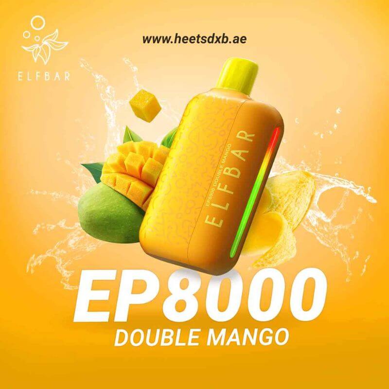 ELF BAR EP8000 Puffs 20MG & 50MG Nicotine Double Mango