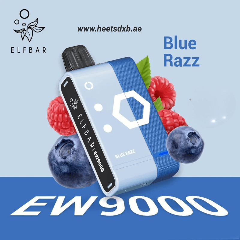 ELF BAR EW9000 Prefilled Pod Kit 9000 Puffs Blue Razz