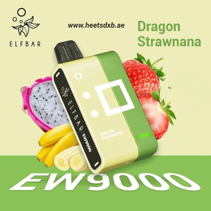 ELF BAR EW9000 Prefilled Pod Kit 9000 Puffs Dragon Strawnana