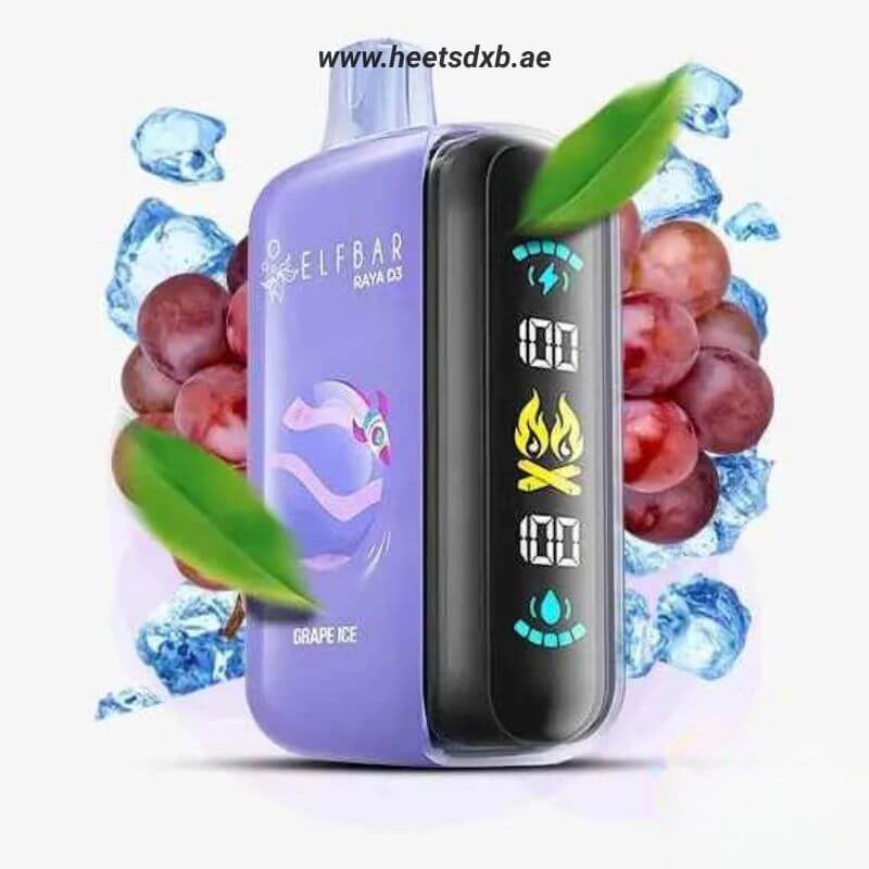 ELF BAR Raya D3 25000 Puffs 50MG Grape Ice