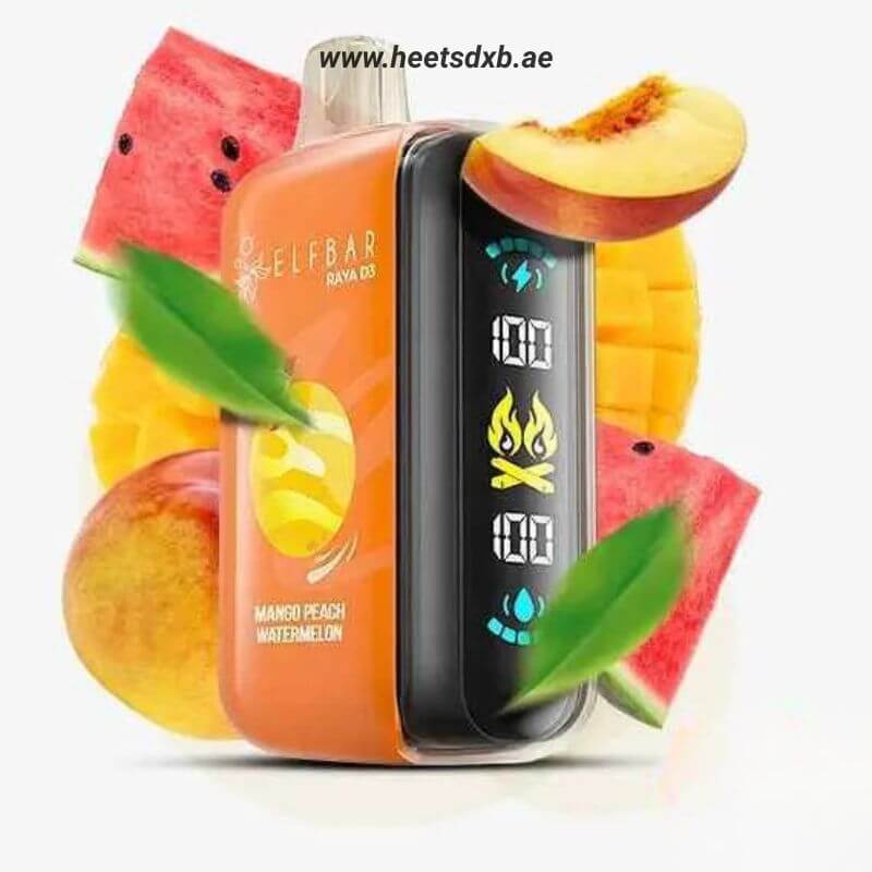 ELF BAR Raya D3 25000 Puffs 50MG Mango Peach Watermelon