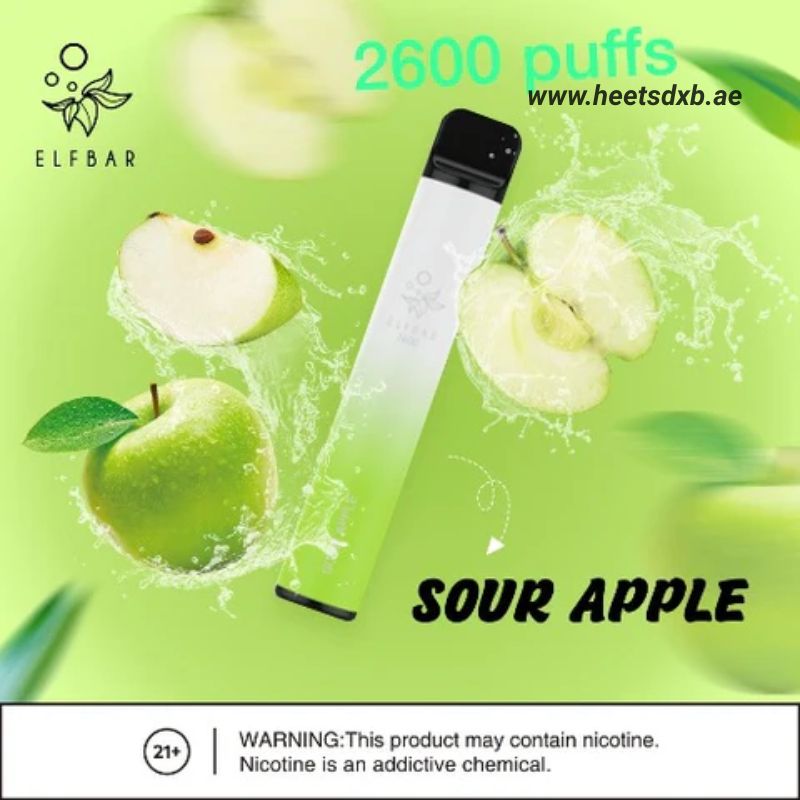 Elf Bar 2600 Puffs 2% Nicotine Disposable Vape In Dubai