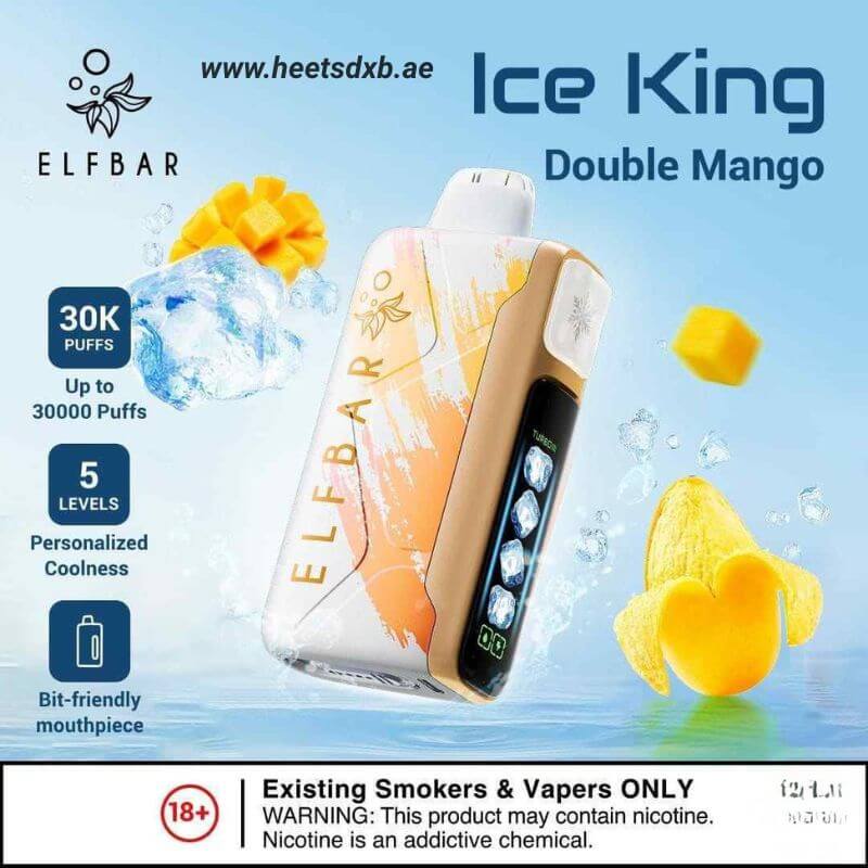 Elf bar Ice King Ice 30000 Puffs Double Mango
