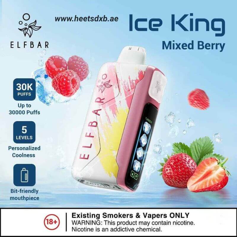 Elf bar Ice King Ice 30000 Puffs Mixed Berry