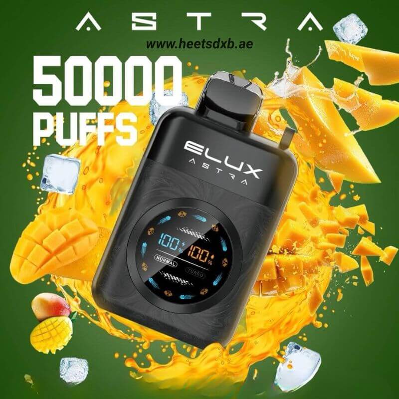 Elux Astra 50000 Puffs Disposable Vape 50MG Mango Ice