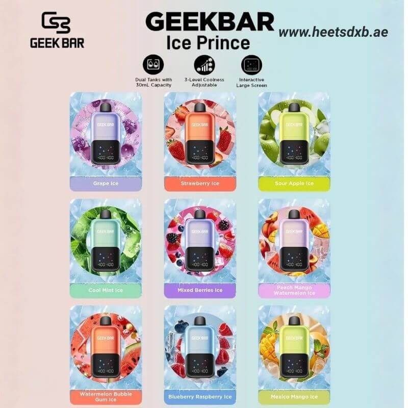 Geek Bar Ice Prince 50000 Puffs Disposable Vape