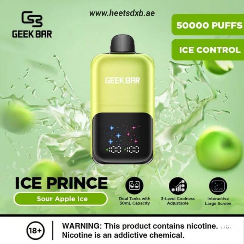 Geek Bar Ice Prince 50000 Puffs Disposable Vape In Dubai