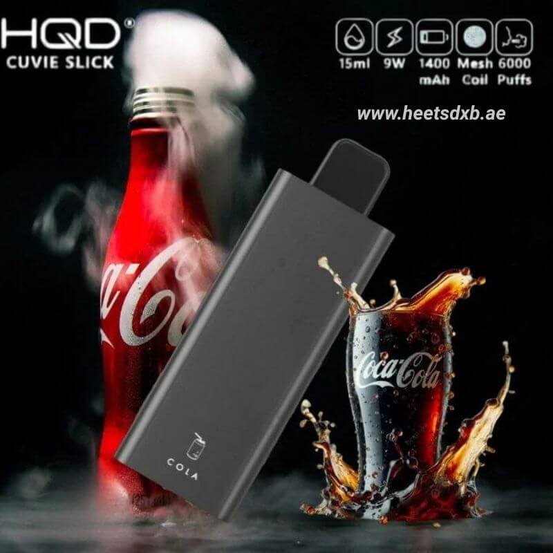 HQD CUVIE Slick 6000 Puffs 20MG Disposable Vape Cola Ice