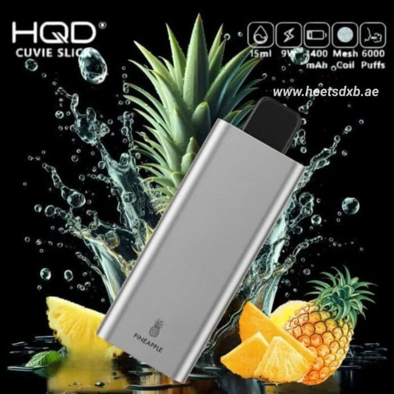 HQD CUVIE Slick 6000 Puffs 20MG Disposable Vape Pineapple