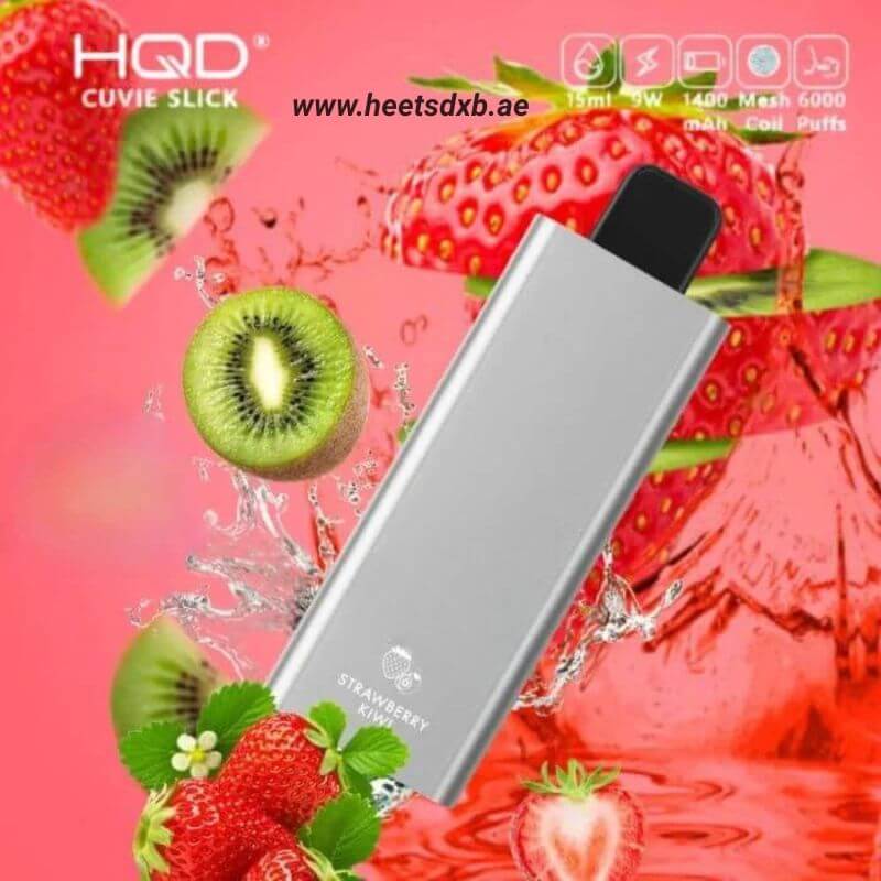 HQD CUVIE Slick 6000 Puffs 20MG Disposable Vape Strawberry Kiwi