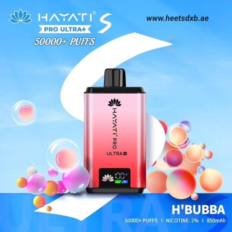 Hayati pro ultra+ S 50000 puffs 20MG nicotine H Bubba