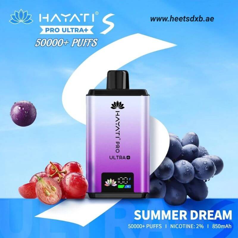 Hayati pro ultra+ S 50000 puffs 20MG nicotine Summer dream