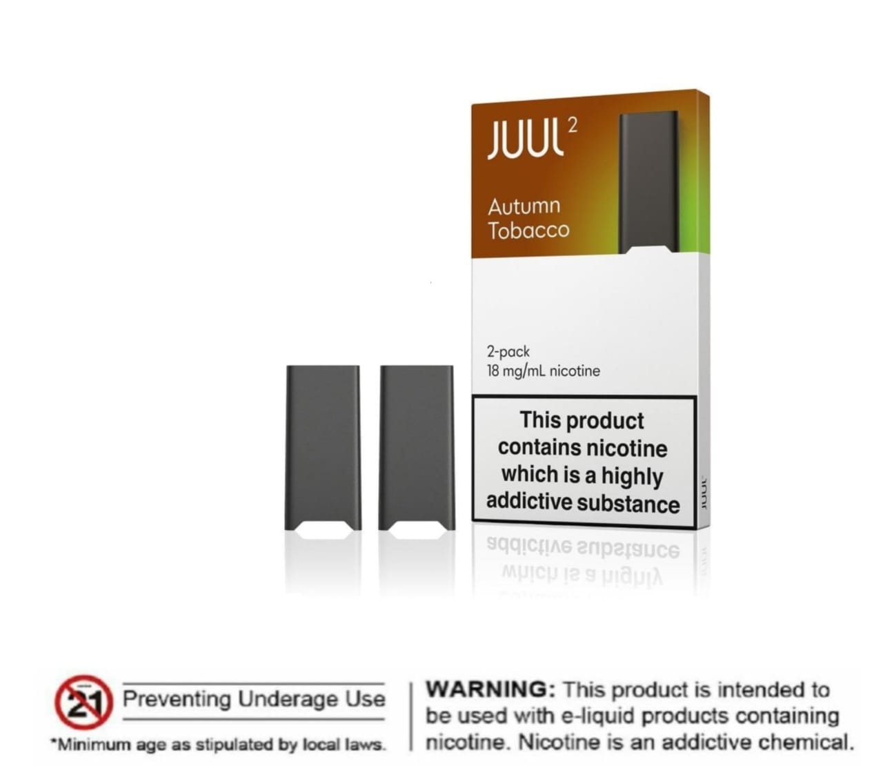 Juul 2 pod Autumn Tobacco