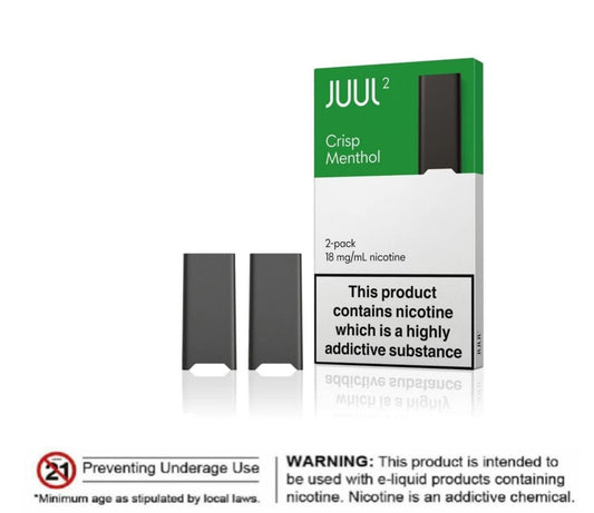 Juul 2 pod Crisp Methol