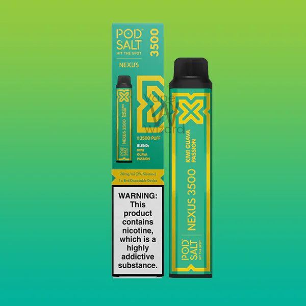 POD SALT NEXUS 3500 PUFFS KIWI GUAVA PASSION