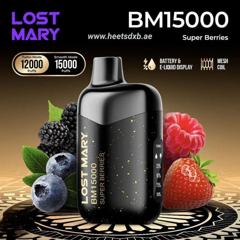 Lost Mary BM15000 Puffs 50mg Nicotine Super Berries