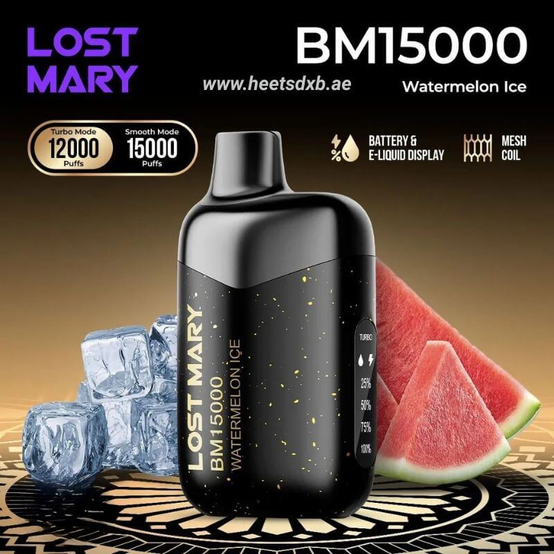 Lost Mary BM15000 Puffs 50mg Nicotine Watermelon Ice