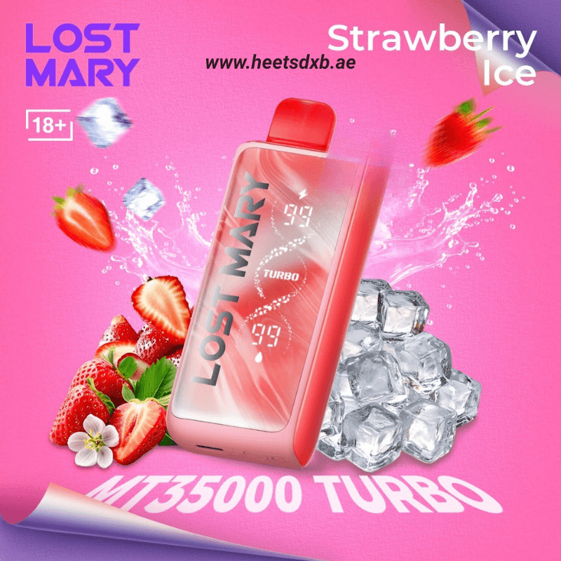 Lost Mary turbo MT 35000 Puffs 20MG nicotine Strawberry Ice