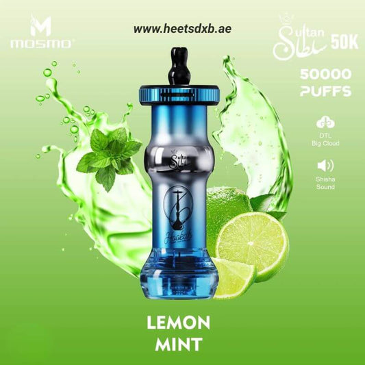 Mosmo Sultan 50000 Puffs DTL 0.3 Nicotine Hookah Price in Dubai