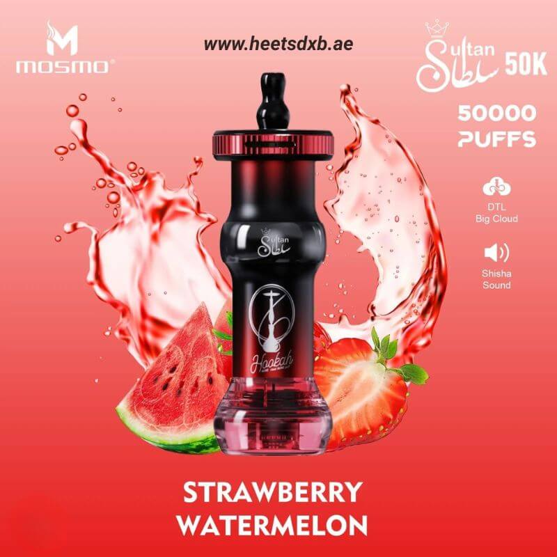 Mosmo Sultan 50000 Puffs DTL 0.3 Nicotine Hookah Price in Dubai