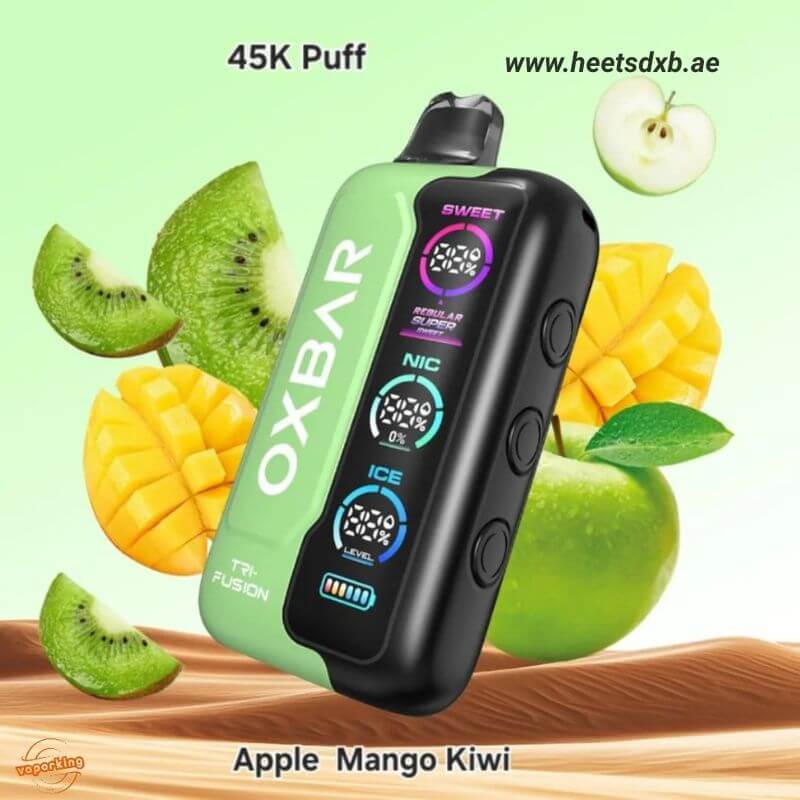 Oxbar TRI Fusion 45000 Puffs 50mg Nicotine In Dubai
