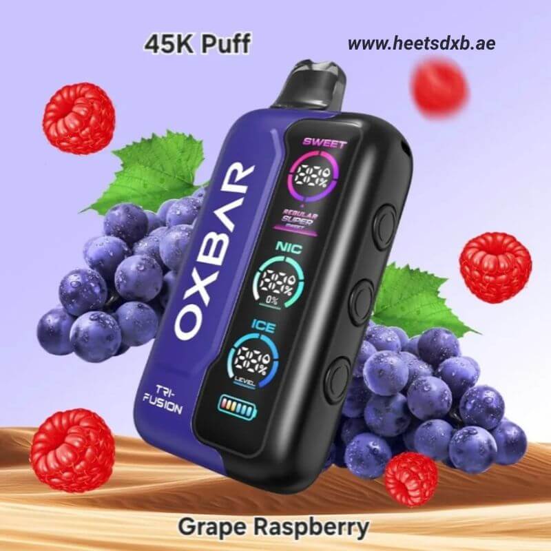 Oxbar TRI Fusion 45000 Puffs 50mg Nicotine In Dubai