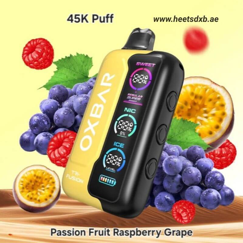 Oxbar TRI Fusion 45000 Puffs 50mg Nicotine In Dubai