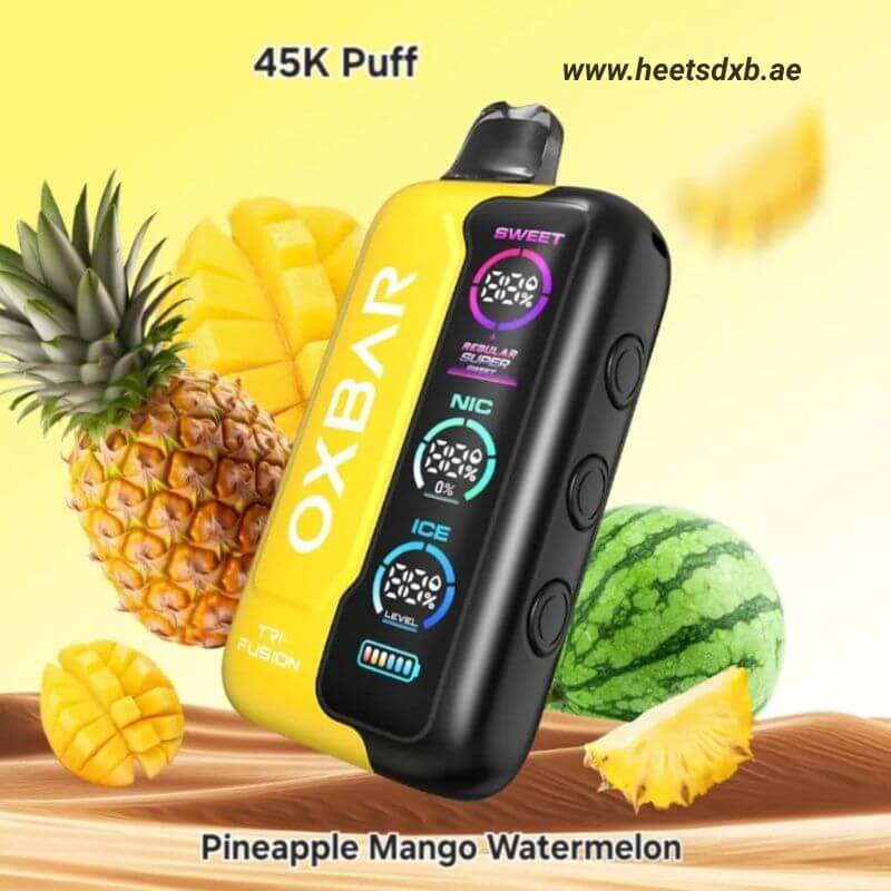 Oxbar TRI Fusion 45000 Puffs 50mg Nicotine In Dubai