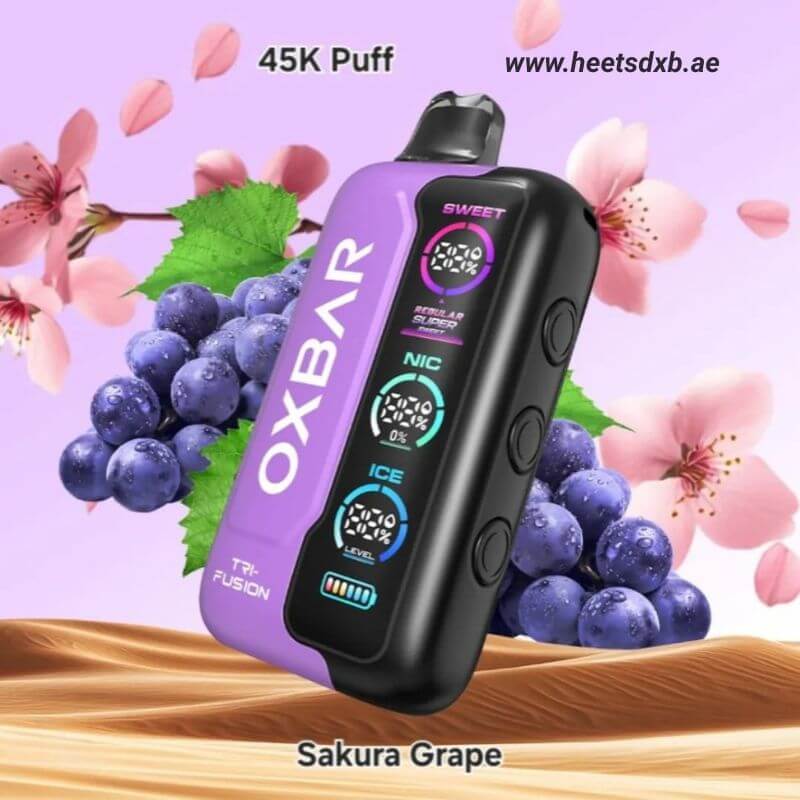 Oxbar TRI Fusion 45000 Puffs 50mg Nicotine In Dubai