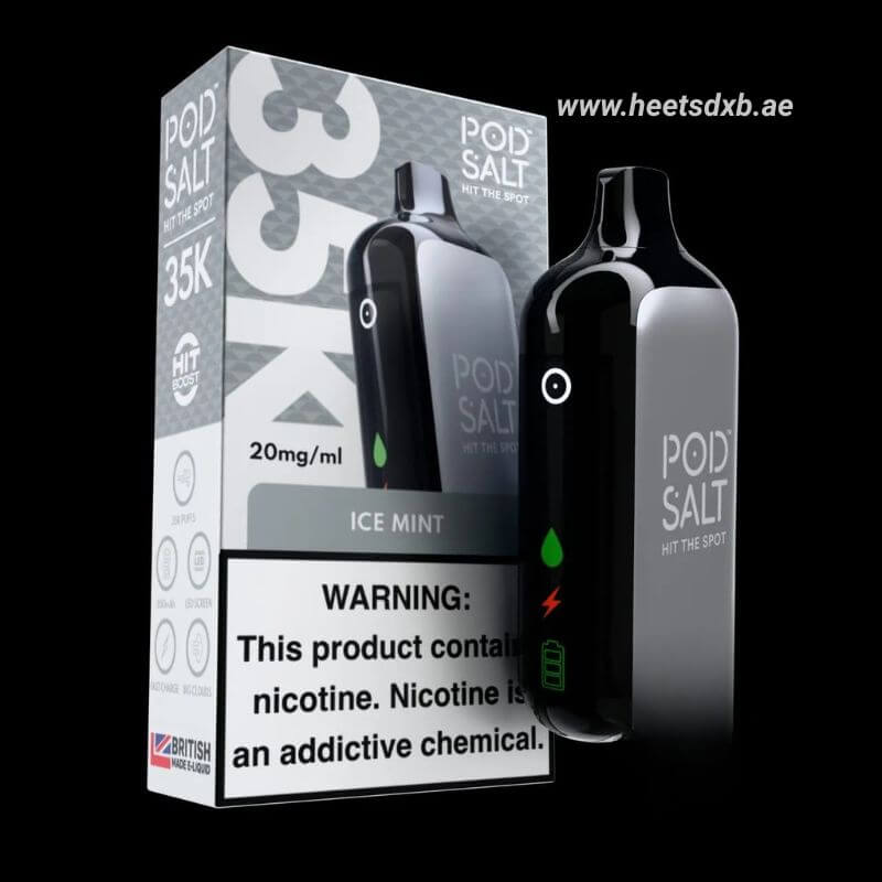 Pod Salt 35K 20MG Nicotine Disposable Vape Ice Mint