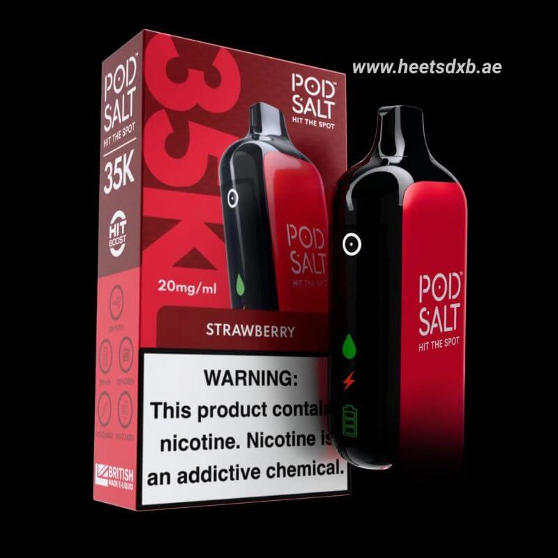 Pod Salt 35K 20MG Nicotine Disposable Vape Strawberry