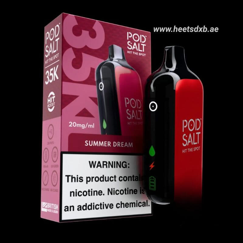 Pod Salt 35K 20MG Nicotine Disposable Vape Summer Dream