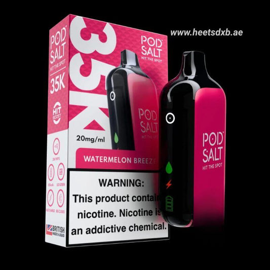 Pod Salt 35K 20MG Nicotine Disposable Vape Watermelon Breeze