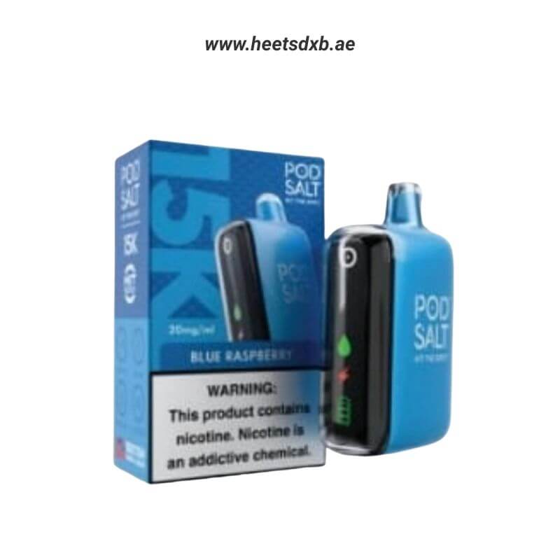 Podsalt 15000 Puffs 2% (20mg) Nicotine Disposable Blue Raspberry