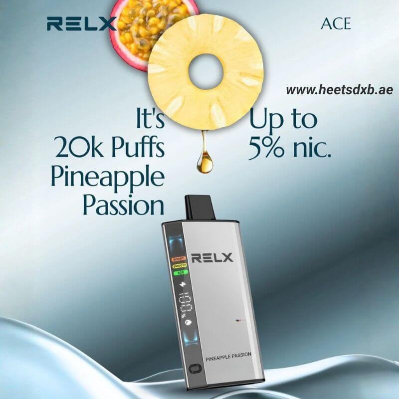 RELX Ace 20000 Puffs Disposable Vape Pineapple Passion