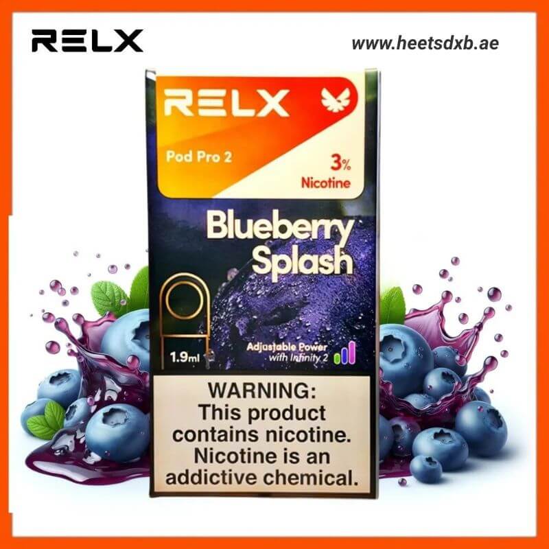 RELX Pod Pro 2 Pods 1.9ml Blueberry Splash- 3%