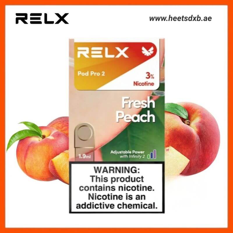 RELX Pod Pro 2 Pods 1.9ml Fresh Peach- 3%