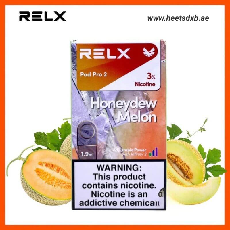 RELX Pod Pro 2 Pods 1.9ml Honeydew Melon- 3%