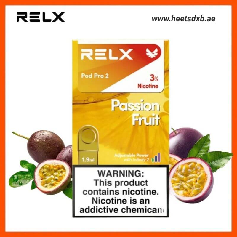 RELX Pod Pro 2 Pods 1.9ml Passion Fruit- 3%