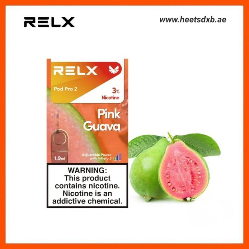 RELX Pod Pro 2 Pods 1.9ml Pink Guava- 3%
