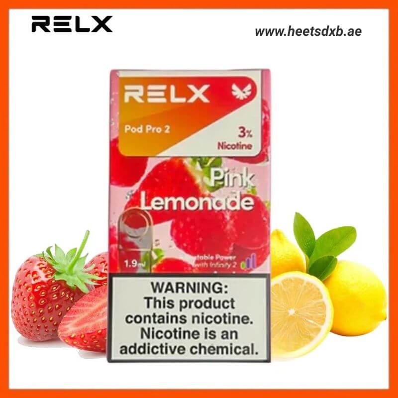 RELX Pod Pro 2 Pods 1.9ml Pink Lemonade- 3%